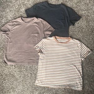 Set of 3 Everlane Boxy Fit tees